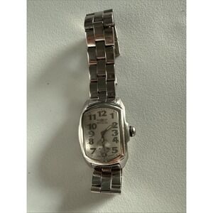 Invicta Lupah Model 2853, Stainless Steel, Works, Need New Battery